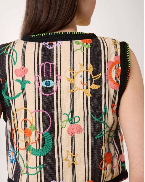 Gilet Beldi     stripes