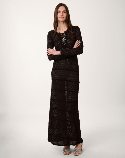 Caftan Pierrette     noir