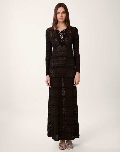 Caftan Pierrette     noir