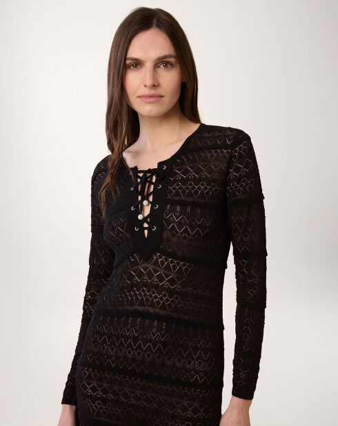 Caftan Pierrette     noir