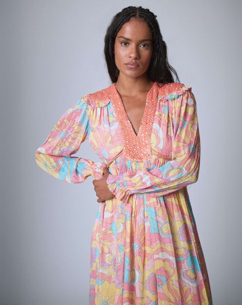 Robe longue Bollywood    print