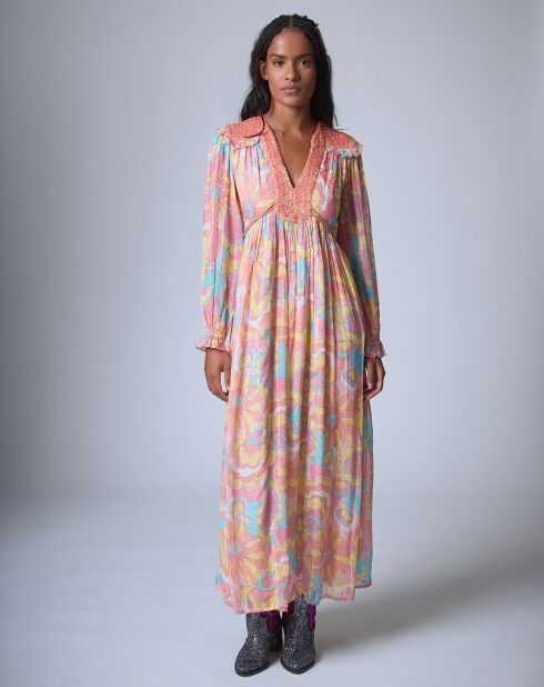 Robe longue Bollywood    print