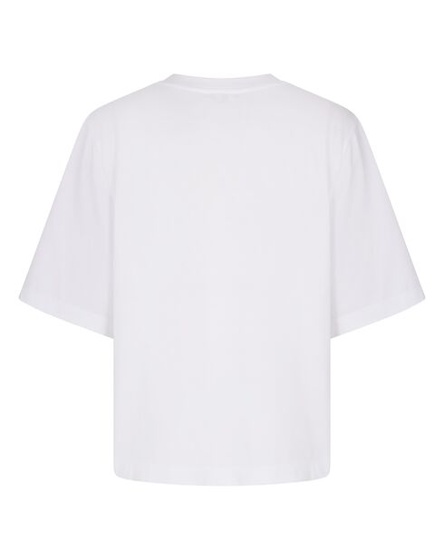 T-Shirt Happy Holi    blanc