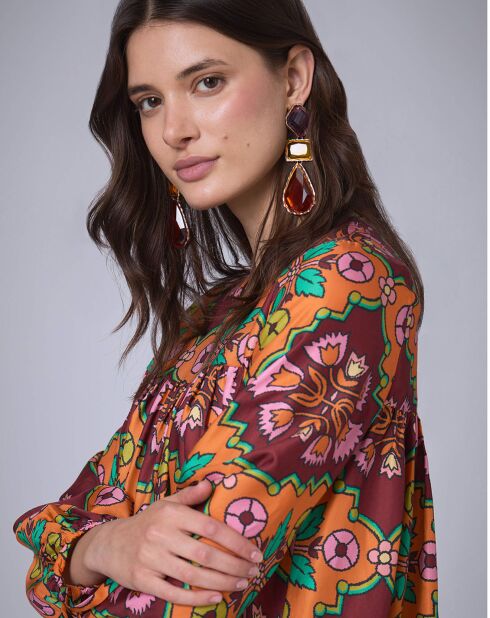 Robe Babydoll Jaipur    unique multicolore
