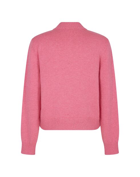 Cardigan en Laine mélangée Nuage     rose