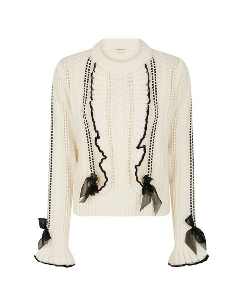 Pull en Laine mélangée Parure     ecru