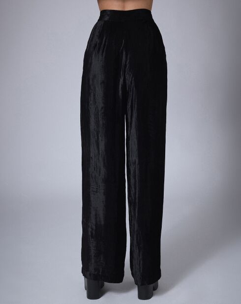 Pantalon en Velours Night    noir