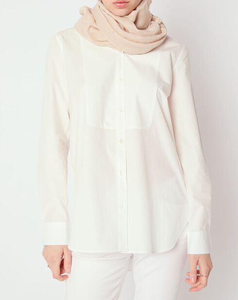 Bufanda suave en color crudo - 90x180 cm