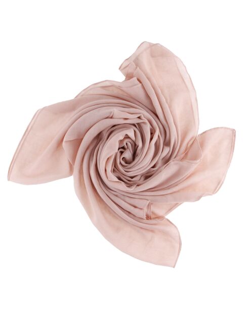 Foulard Doucette vieux rose - 90x180 cm