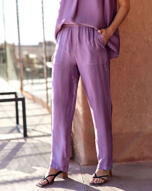 Pantalon Pamela lilas