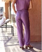 Pantalon Pamela lilas