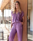 Pantalon Pamela lilas