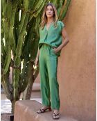 Pantalon Pamela menthe