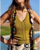 Top en Maille Teva anis