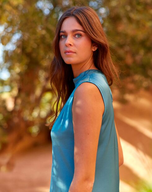 Robe Hazel paon
