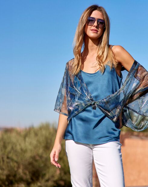 Top Cindy indigo