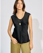 Top Lison noir