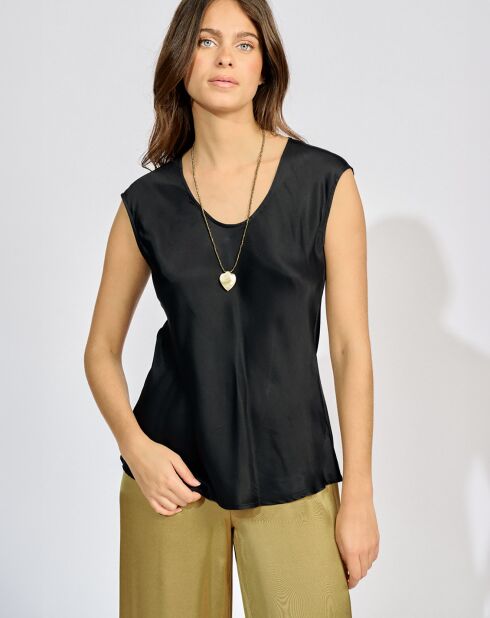 Top Lison noir