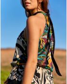 Top Livia multicolore
