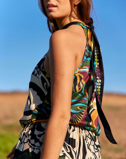 Top Livia multicolore