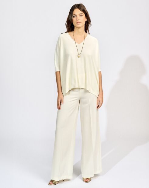 Pantalon Petra écru