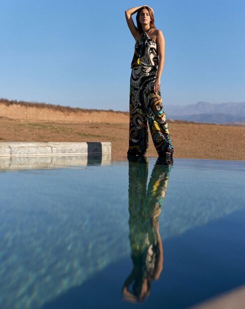 Pantalon Pop multicolore