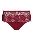 Culotte Flower Elegance rouge cerise