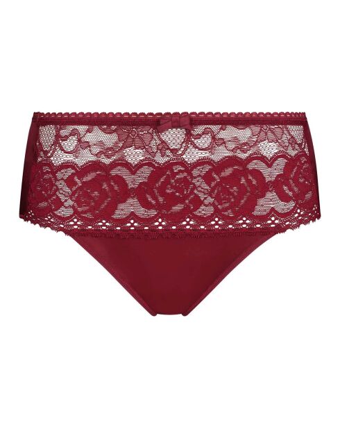 Culotte Flower Elegance rouge cerise