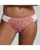 Culotte Flower Elegance motif à fleurs rose