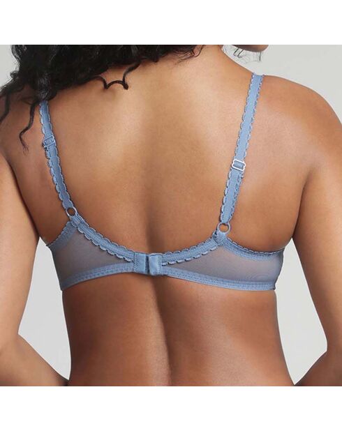 Soutien-gorge Flower Elegance bleu océan