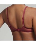 Soutien-gorge Flower Elegance rouge cerise