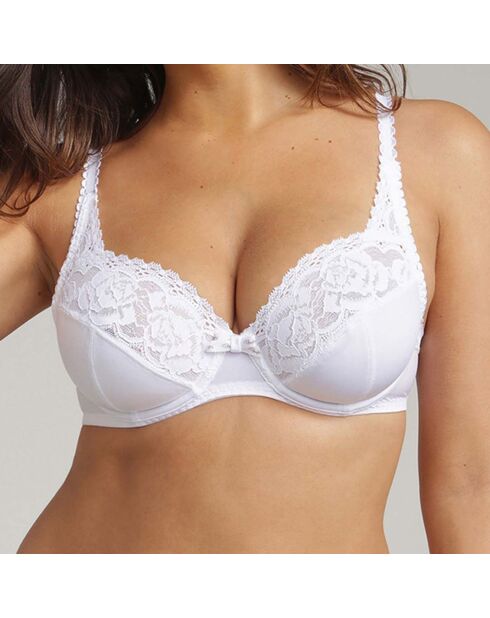 Soutien-gorge Flower Elegance blanc