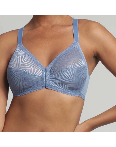 Soutien-gorge Ideal Posture bleu océan