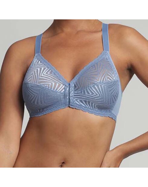 Soutien-gorge Ideal Posture bleu océan