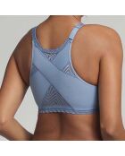 Soutien-gorge Ideal Posture bleu océan