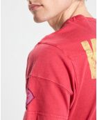 T-Shirt à motif rouge