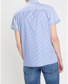 Chemise Regular Fit rayée blanc/bleu