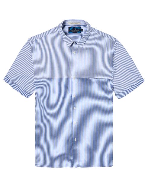 Chemise Regular Fit rayée blanc/bleu