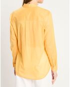 Chemise poche poitrine jaune
