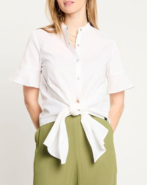 Chemise Nouée blanche