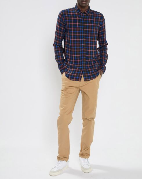 Pantalon Chino Stuart Uni Stretch beige