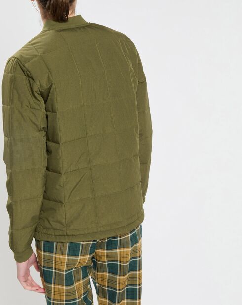 Bombers matelassé kaki