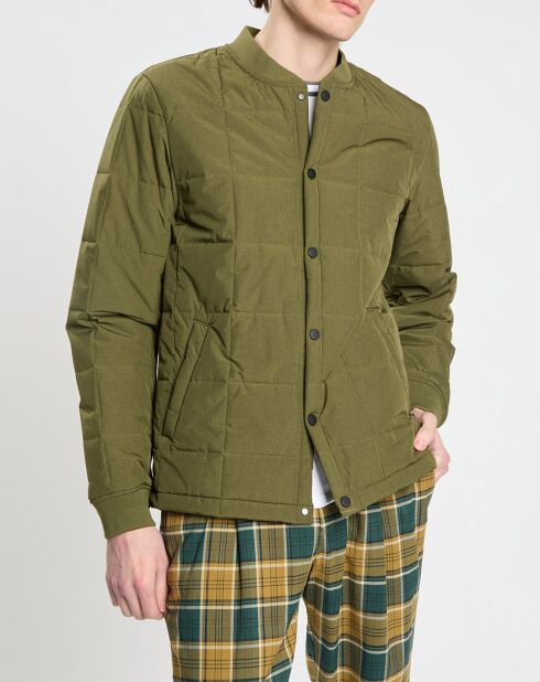 Bombers matelassé kaki