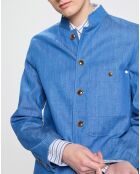 Veste de costume bleu vif
