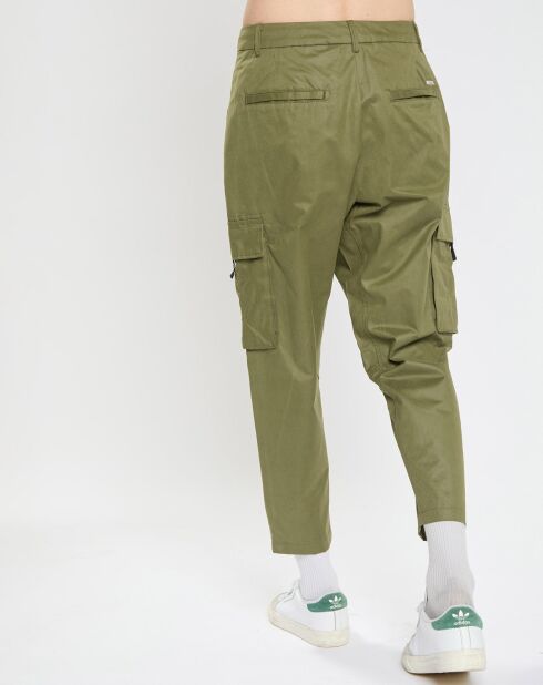 Pantalon cargo Sporty kaki