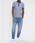 Polo Chic rayé bleu