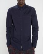 Chemise Regular Fit Twill bleu foncé