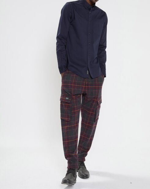 Chemise Regular Fit Twill bleu foncé