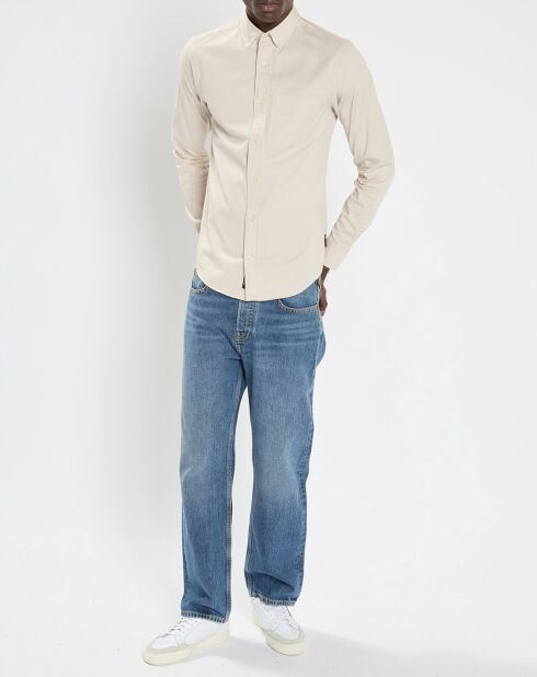 Chemise Regular Fit Twill écrue