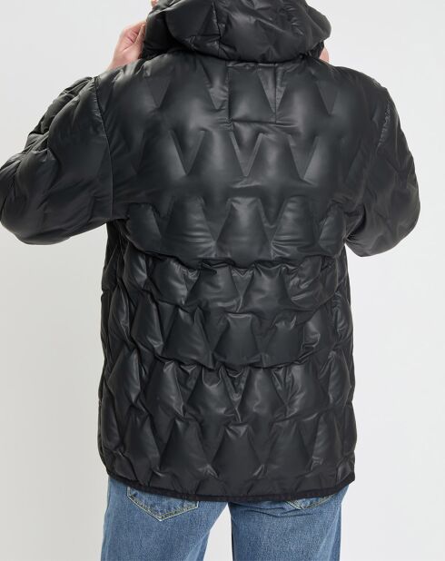 Doudoune rembourrage repreve noire